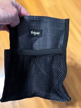Thirty-One Black Mesh Organizer Pouch for Men